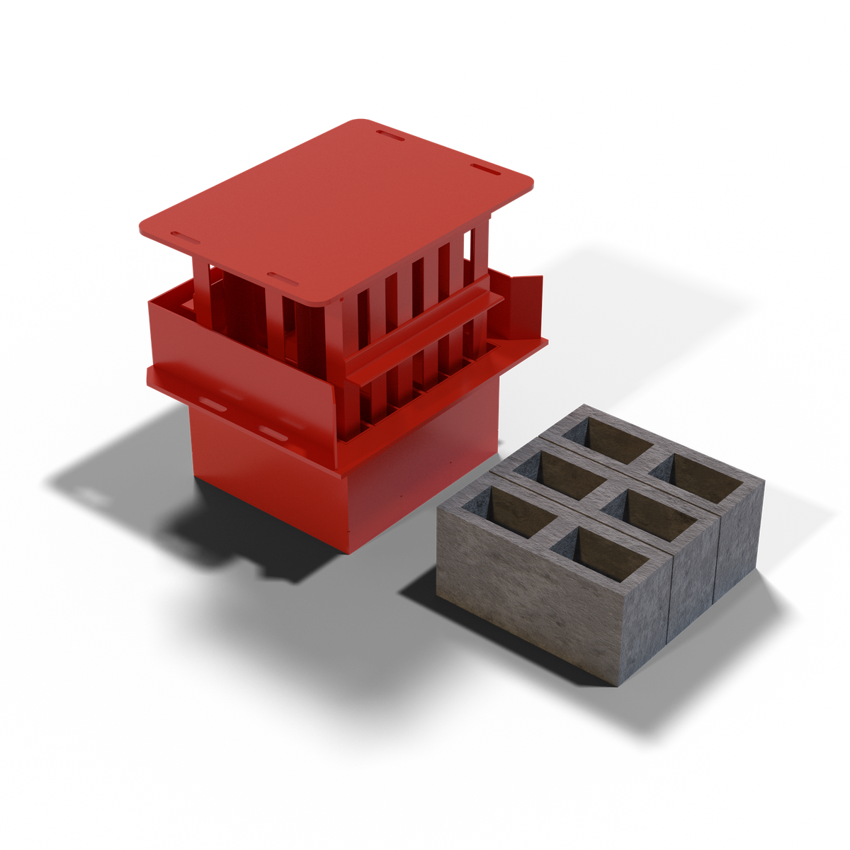 M6 Block Jumbo MK2 Mould MK2 Mould