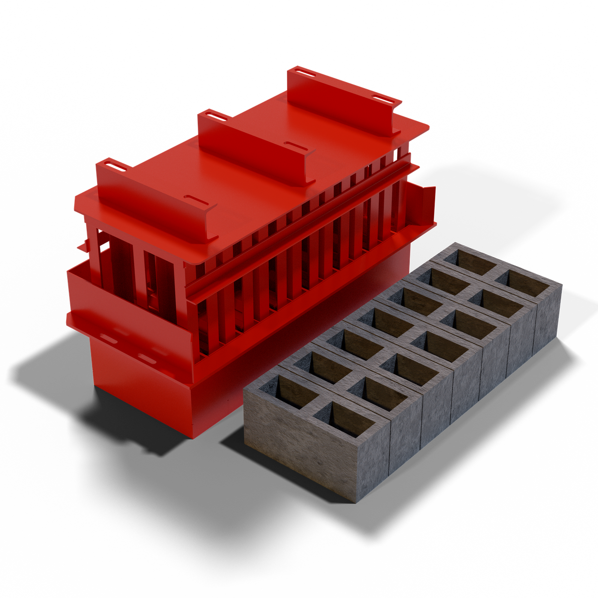 M6 Block Jumbo MK3 Mould MK3 Mould