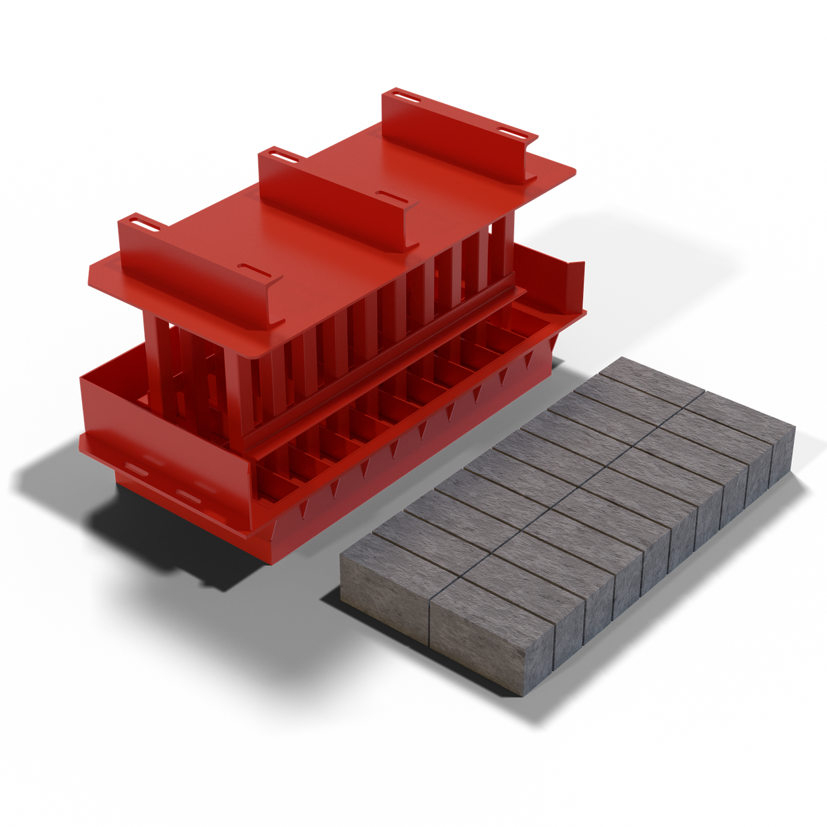 Maxi Brick Solid Jumbo MK3 Mould MK3 Mould